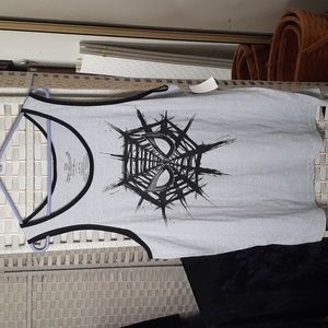 👉*NWT* MARVEL SPIDER-MAN HOMECOMING TANK TSHIRT ~SIZE: XL